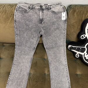 Volcom Black Acid Wash Jeans